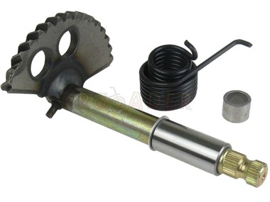 Wałek rozruchu nożnego GY6 125/150 - do maxiskuterów Romet, Barton, Junak, Zipp 125 i 150cm3 (długość wałka 15cm) kpl.