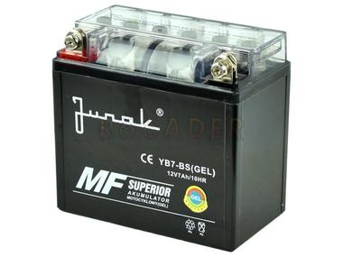 Akumulator YB7-BS (GEL) - 12V 7Ah - JUNAK 901, 902, 904, 905, 122, 121, 126, 128; ZIPP VZ-50; BARTON Sprint, Volcano FR50
