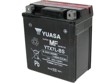 Akumulator YTX7L-BS (MF) - 12V 6Ah 
