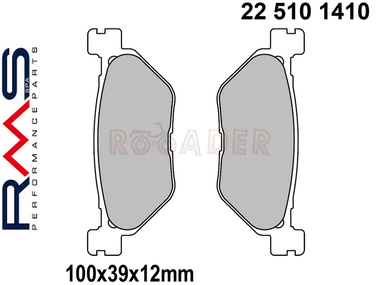 Klocki hamulcowe RMS 22 510 1410 (FA319, MCB722) - YAMAHA T-Max