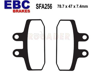Klocki hamulcowe EBC SFA256 (MCB557)