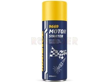 Środek ułatwiający odpalanie MANNOL MOTO STARTER (9669) - opakowanie 450ml