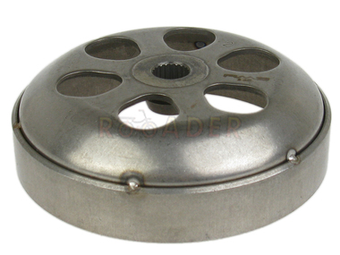 Dzwon sprzęgła PIAGGIO Beverly, X8, X9 125/150/180/200cm3; GILERA Dna, Runner 125/180cm3 4T; APRILIA Atlantic 250cm3, Scarabeo 125/150/200cm3; DERBI Boulevard 125/150/200cm3