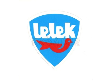 Naklejka LELEK - 6,5 x 7cm (do motocykli WSK)