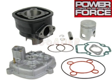 Cylinder PIAGGIO Nrg, Ntt, Quartz, Zip 50 2T L/C (modele do 2000r); GILERA Runner, Dna - 70cm3, Ø47,00mm, sworzeń 12mm (zestaw z głowicą)