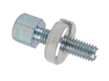 Śruba regulacji linki sprzęgła SIMSON S51, SR50 (gwint M6 / długość 30mm/22mm) (oryginał MZA)