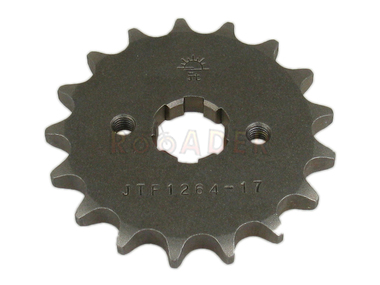 Zębatka przednia HONDA CB 125, CBF 125, CBR 125; KYMCO Hipster, Stryker, Quannon 125, Zing 125 - typ 428, 17 zębów