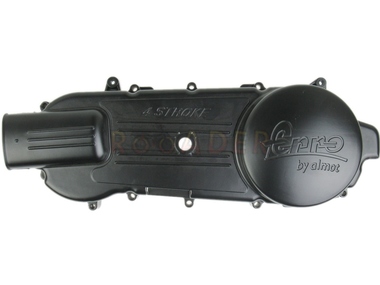 Obudowa przekładni CVT do GY6 125/150 z kołem 12" - długość 45cm, czarna
