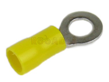 Konektor oczko Ø6,0mm (kabel 3mm) + otulina termokurczliwa