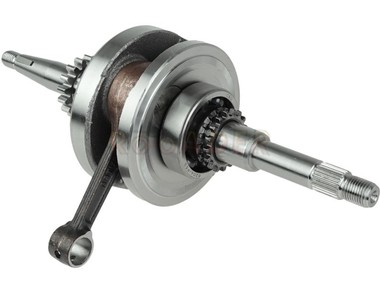 Wał korbowy do silnika GY6  50/80cm3 - skutery z silnikiem 4T - Romet, Router, Barton, Junak, Kymco, Motobi, Moto Ventus, Kingway, Zipp i inne