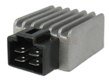 Regulator napięcia GY6  50/80 - skutery z silnikiem 4T - Romet, Router, Barton, Junak, Ferro, Motobi, Zipp, Jonway, Longjia, Benzer, Kingway, Jmstar, Moto Ventus i inne