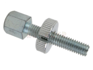 Śruba regulacji linki sprzęgła SIMSON S51, SR50 (gwint M6 / długość 38mm/30mm) (oryginał MZA)