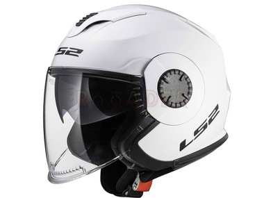 Kask LS2 OF570 VERSO SOLID biały (55-56cm / S) 