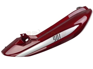 Osłona pod siedzenie JUNAK 901, 122 (obudowa boczna, tylna) prawa, bordowa (od roku 2014)