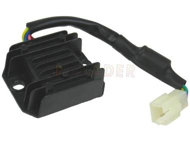 Regulator napięcia JUNAK 901, 902, 904, 905 (Euro 3, 2016-2017r); JUNAK 901, 902 (Euro 4, 2018-2020r) - 1 kostka, 5 pinów, opornik