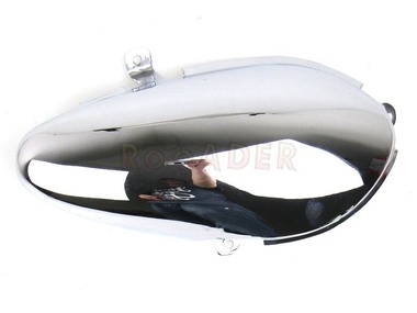Osłona pod siedzenie KYMCO Zing II (pokrywa boczna) lewa, zaślepka chromowana