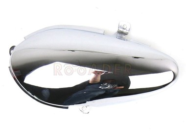Osłona pod siedzenie KYMCO Zing II (pokrywa boczna) prawa, zaślepka chromowana