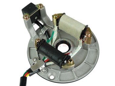 Stojan alternatora do silnika 139/147/152/154FMB (2 cewki) - do motorowerów i motocykli typu Pit Bike, Dirt Bike, Cross (RXF, RFN, RFZ, MRF, YCF, KAYO) 50/70/110/125cm3