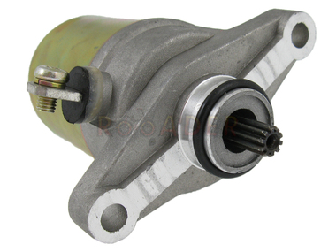 Rozrusznik elektryczny do silnika GY6  50/80 - skutery Romet, Router, Barton, Junak, Kymco, Motobi, Moto Ventus, Kingway, Zipp i inne 50/80cm3 4T - wałek Ø7,4mm
