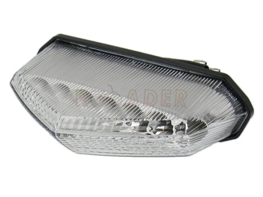 Lampa tylna uniwersalna (142x48x79mm) klosz crystal, DIODY LED - światło pozycyjne + światło stop + kierunkowskazy!!