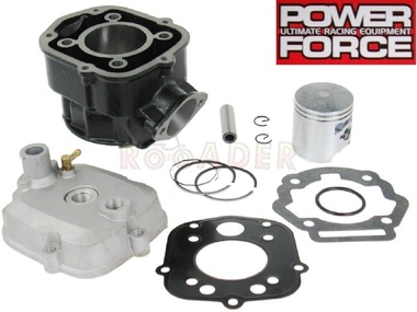 Cylinder DERBI Senda, GPR; GILERA RCR, SMT; APRILIA RS, RX 50 - silnik D50B, modele po 2006r - 70cm3, Ø47,00mm, sworzeń 12mm (zestaw z głowicą)