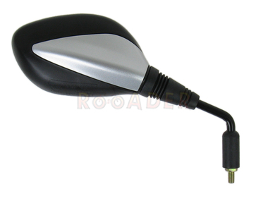Lusterko do KYMCO Agility City, 16+, Super 8 - czarno-srebrne, prawe