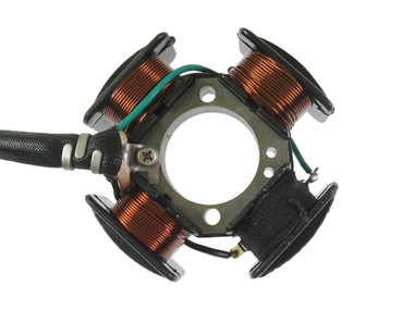 Stojan alternatora KTM 50/125 (4 cewki, 7 przewodów)