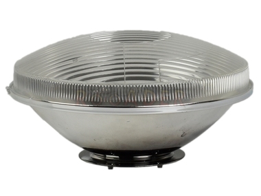 Element optyczny lampy przedniej WSK 125/175 - wysokie szkło, na żarówkę typu G40 P45T