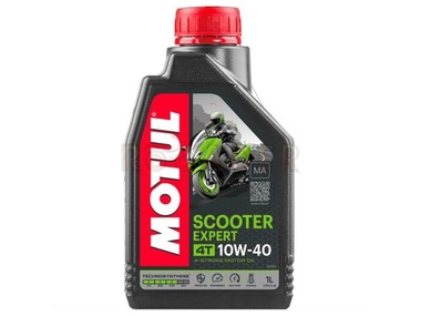 Olej MOTUL SCOOTER EXPERT 4T 10W40  - półsyntetyczny olej do silników 4-suwowych - opakowanie 1 litr