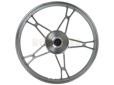 Koło 17" x 1,20 (felga) - BARTON RANGER CLASSIC, BENZER WS50, ROUTER WM50, ROMET OGAR 202 (przód, aluminiowa, srebrna, hamulec bębnowy!)