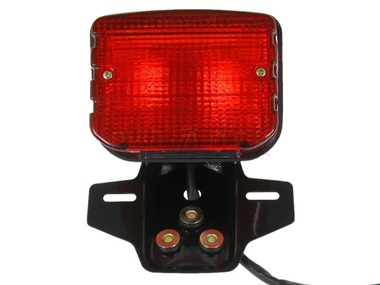Lampa tylna BARTON RANGER CLASSIC, BENZER WS50, ROUTER WM50, ROMET OGAR 202 - komplet  z uchwytem