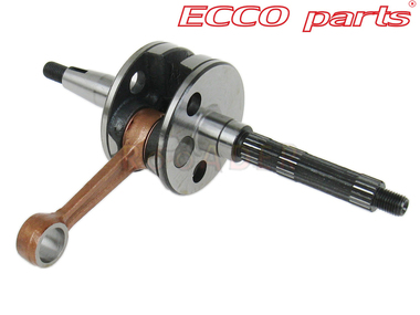 Wał korbowy PIAGGIO Diesis, Fly, Free, Liberty, Nrg, Sfera, Typhoon, Zipp; GILERA Dna, Ice, Runner, Stalker, Storm; VESPA ET2, LX, LXV, Primavera, S, Sprint 50cm3 2T