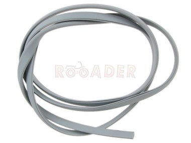 Gumowa nakładka zbiornika paliwa (kedra) ROMET Komar, 50T, Ogar 200/205, Pony, Kadet - szara