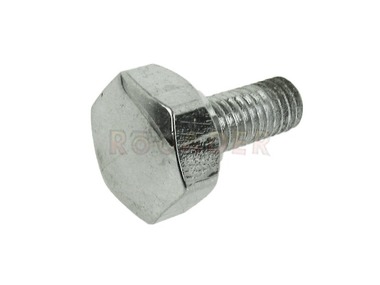 Śruba mocowania lampy przedniej WSK 125 M06, B1, WFM, SHL (gwint M6 / długość 13mm/21mm / na klucz 14mm, chrom)