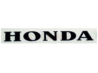 Naklejka HONDA - 16,5 x 2cm czarna