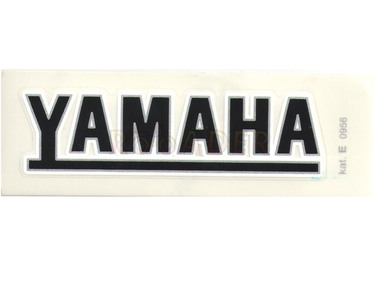 Naklejka YAMAHA - 11 x 3cm czarna