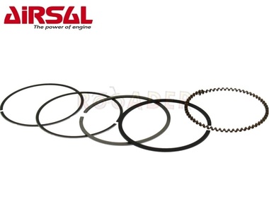Pierścień tłoka GY6  85cm³ - KYMCO AGILITY 50, SUPER 8 i inne skutery z silnikiem 4T z cylindrem AIRSAL 85cm3 (komplet)