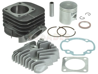 Cylinder HONDA DIO ZX 50, AF34, AF35 - 75cm3, Ø48,00mm, sworzeń 12mm (zestaw z głowicą)
