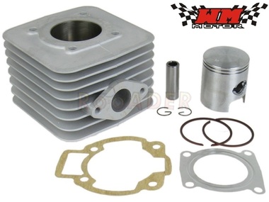 Cylinder PIAGGIO Skipper, Hexagon, Typhoon 125 2T; APRILIA SR125 2T; GILERA Runner 125 2T; ITALIET Dragster 125 2T - 125cm3, Ø55,00mm, sworzeń 16mm, NICASIL