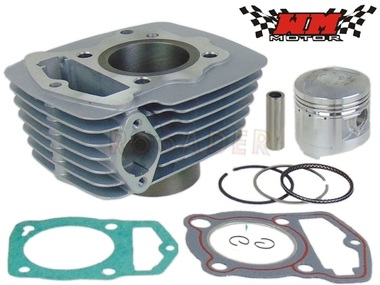 Cylinder 156FMJ - 125cm3, Ø56,40mm, sworzeń 15mm - do motocykli Romet, Barton, Junak, Zipp