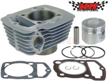 Cylinder 162FMJ - 150cm3, Ø62,00mm, sworzeń 15mm - do motocykli Romet, Barton, Junak, Zipp