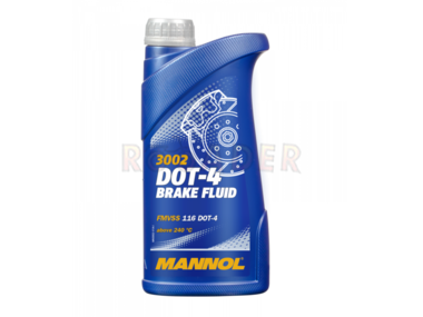 Płyn hamulcowy MANNOL BRAKE FLUID DOT 4 (3002) - opakowanie 0,5 litra