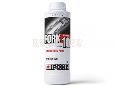 Olej IPONE FORK Synthetic Plus 10W (Medium) - półsyntetyczny olej do amortyzatorów i teleskopów - opakowanie 1 litr