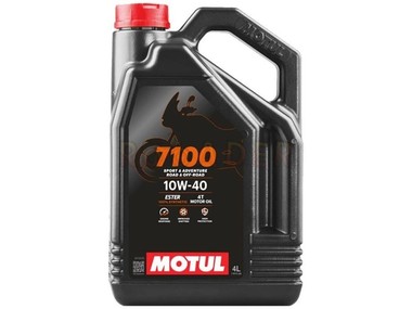 Olej MOTUL 7100 4T Ester 10W40 - 100% syntetyczny olej do silników 4-suwowych - opakowanie 4 litry