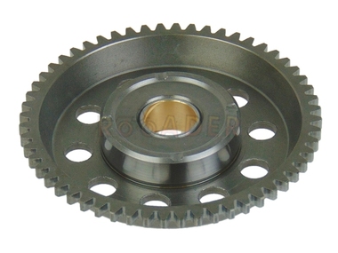 Koło zębate sprzęgła rozrusznika elektrycznego do silnika 156FMJ - do motocykli Romet, Barton, Junak, Zipp 125cm3 (56 zębów)