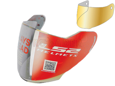 Szyba kasku LS2 OF521 iridium gold (lustrzana złota)