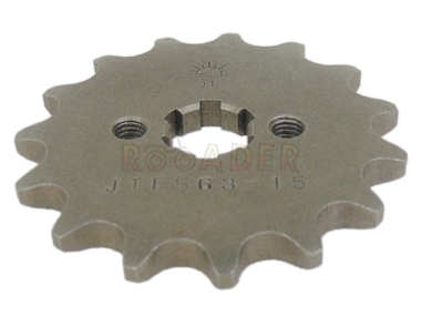 Zębatka przednia YAMAHA DT50 MX, FS1, RD50, TY50; KAWASAKI KFX50; SUZUKI LT-A, LT-Z 50 - typ 420, 15 zębów