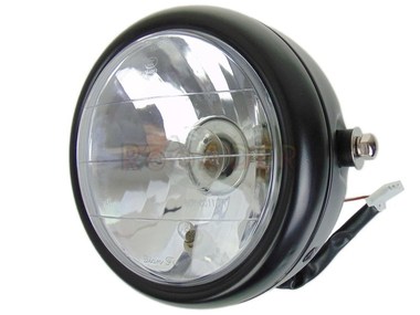Lampa przednia JUNAK 902, 121 czarna