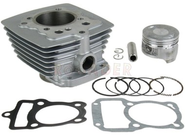 Cylinder ROMET, JUNAK, BARTON, ZIPP, KINROAD, ZONGSHEN 200 powietrze (CG200) - 200cm3, Ø63,50mm, sworzeń 15mm