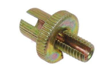 Śruba do regulacji linki - gwint M8 z nacięciem / długość 29mm/18mm
